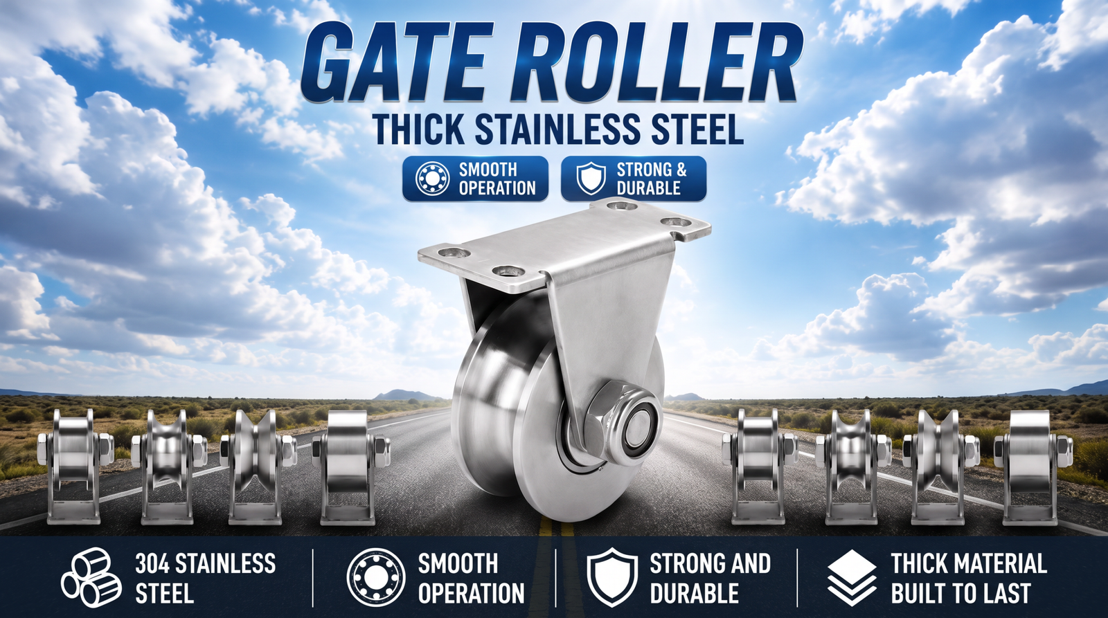 Gate Roller 16x9 Landscape